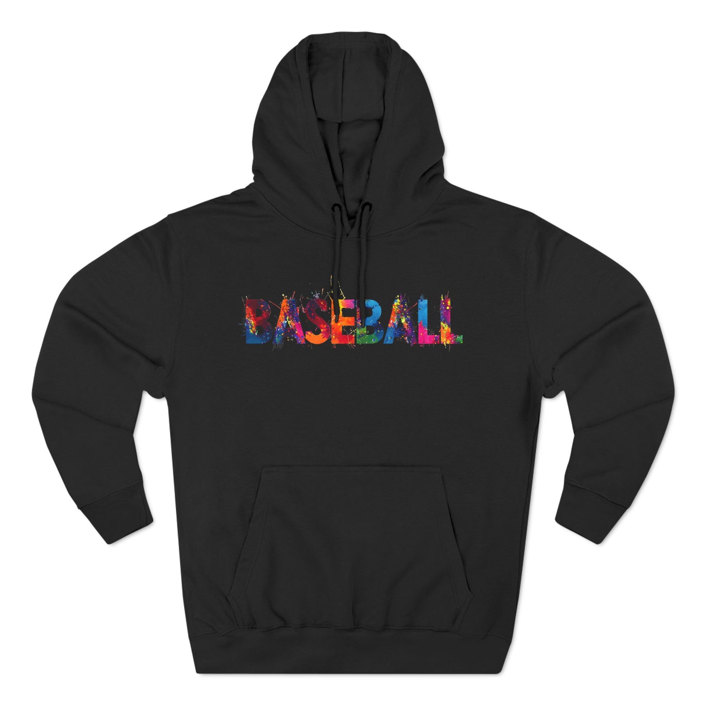 Baseball - Paint Splatter Hoodie