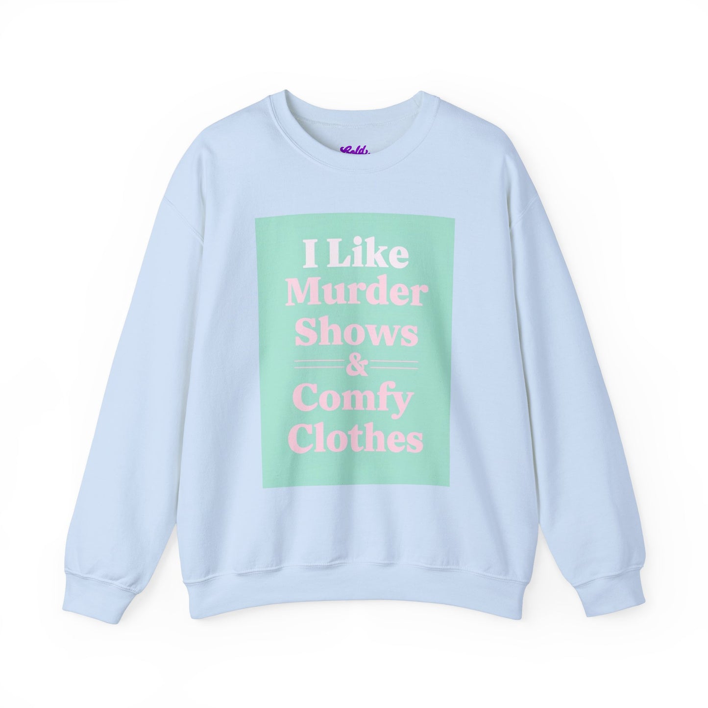 Murder Shows & Comfy Clothes Unisex Heavy Blend™ Crewneck Sweatshirt