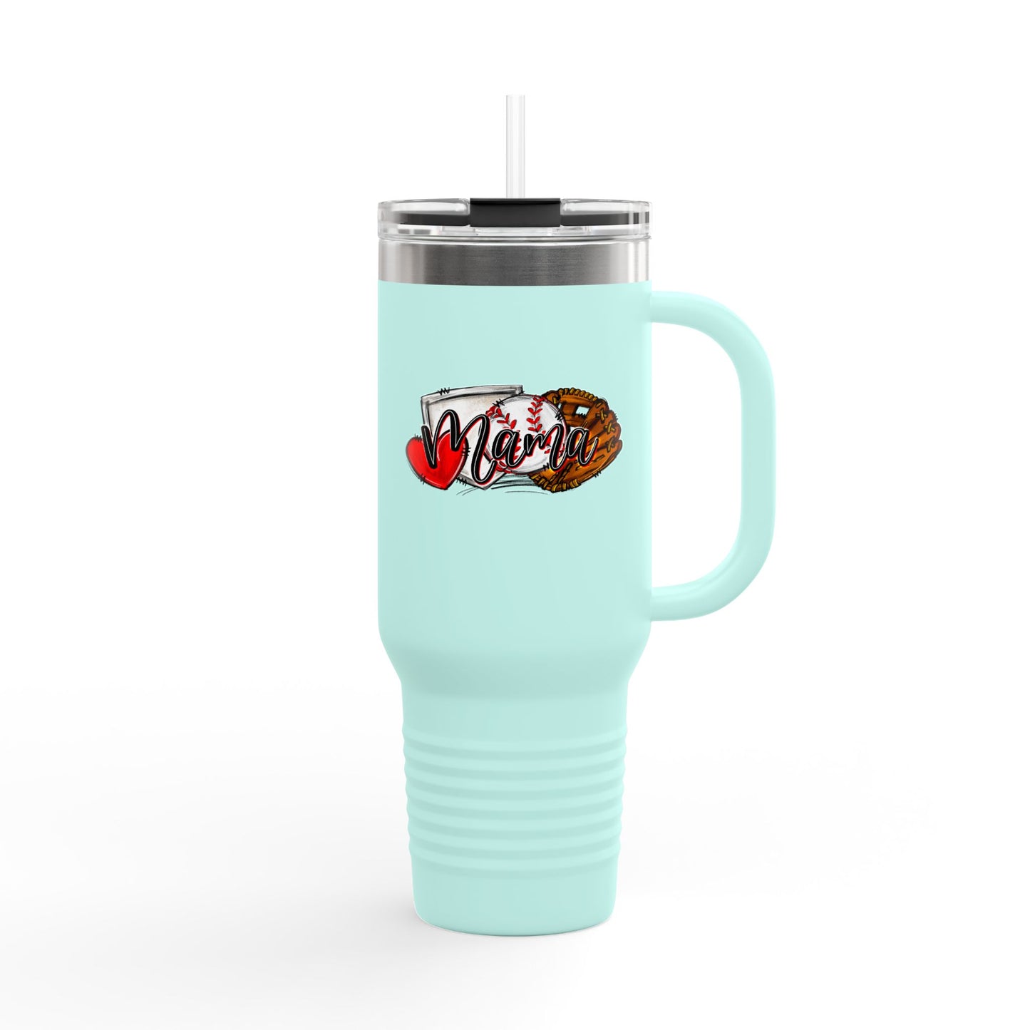 Baseball Insulated Travel Mug - 40oz