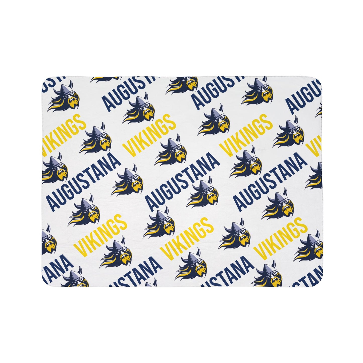 Augustana Vikings Fleece Sherpa Blanket