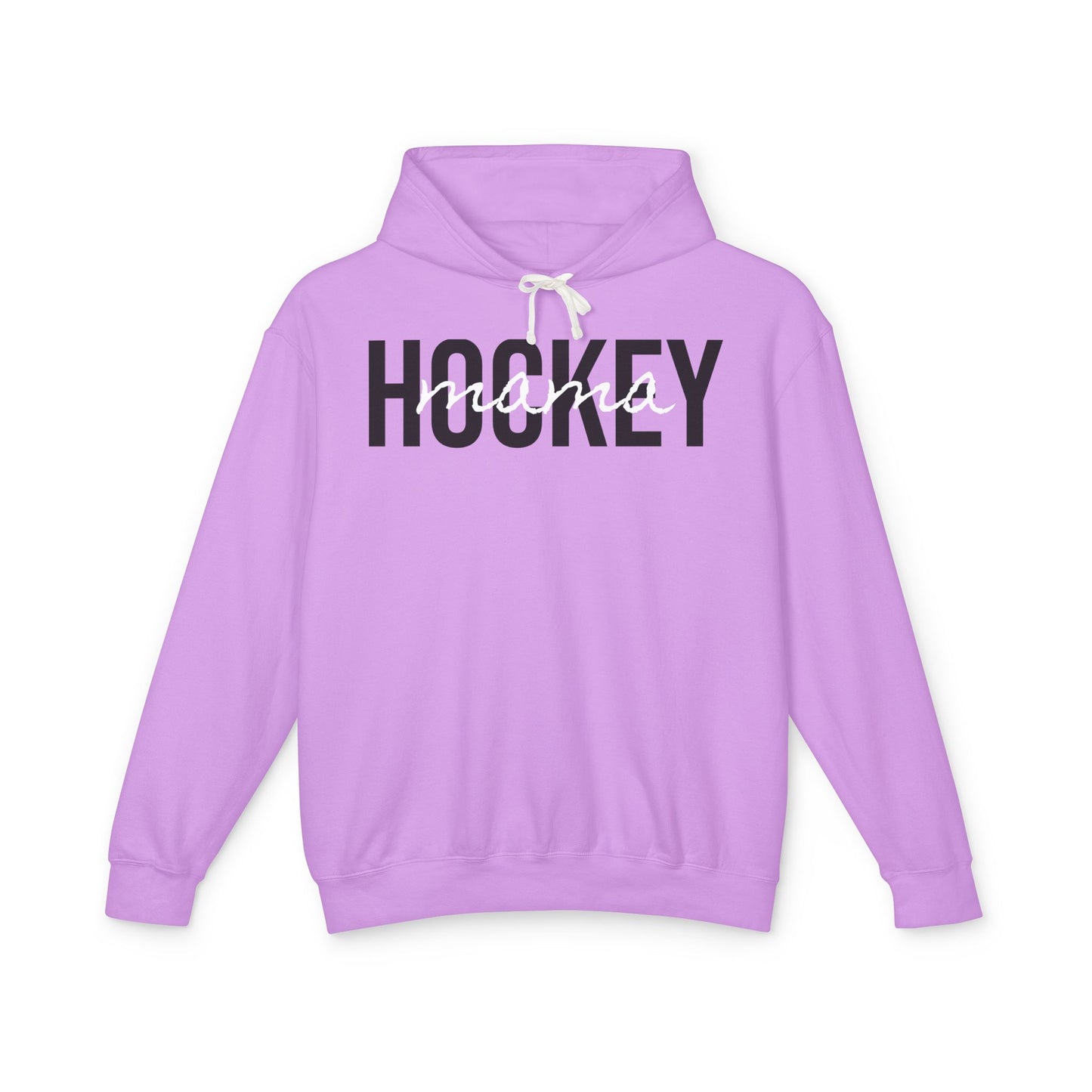 Hockey Mama Lightweight Hoodie - Comfy Mom Vibes