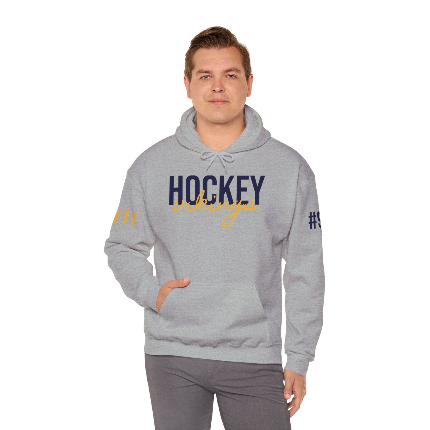 Hennen Hockey Hoodies - Unisex Heavy Blend™ Hooded Sweatshirt