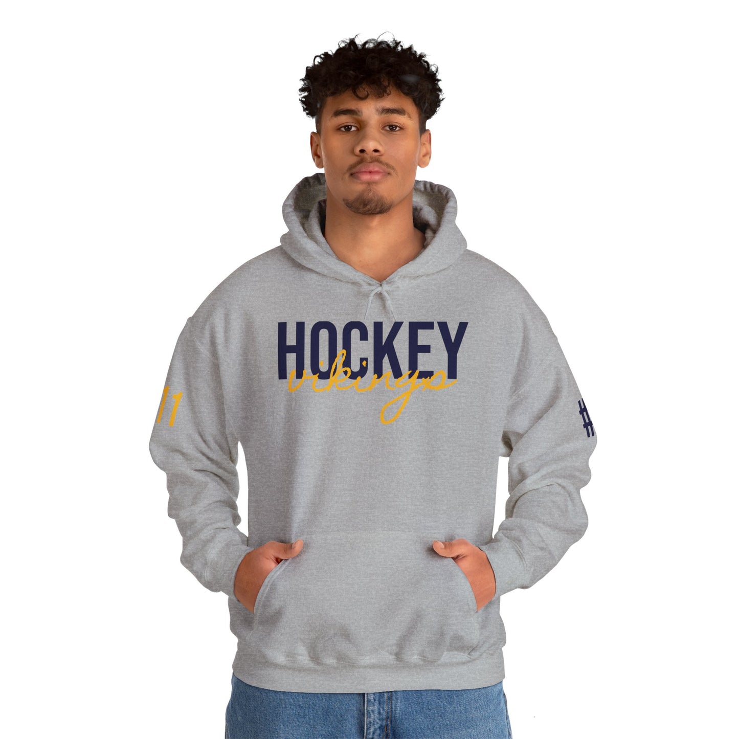Hennen Hockey Hoodies - Unisex Heavy Blend™ Hooded Sweatshirt