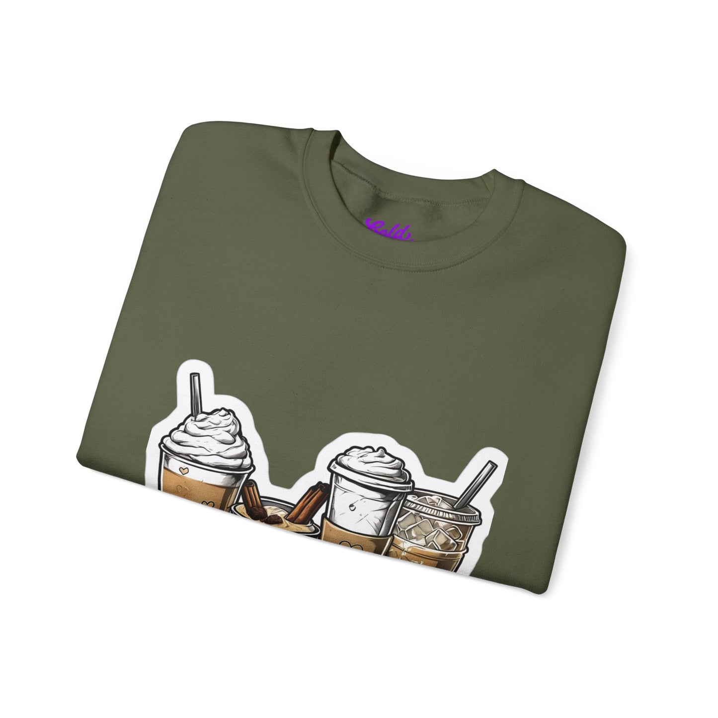 Coffee, Coffee, Coffee, Coffee Crewneck Sweatshirt