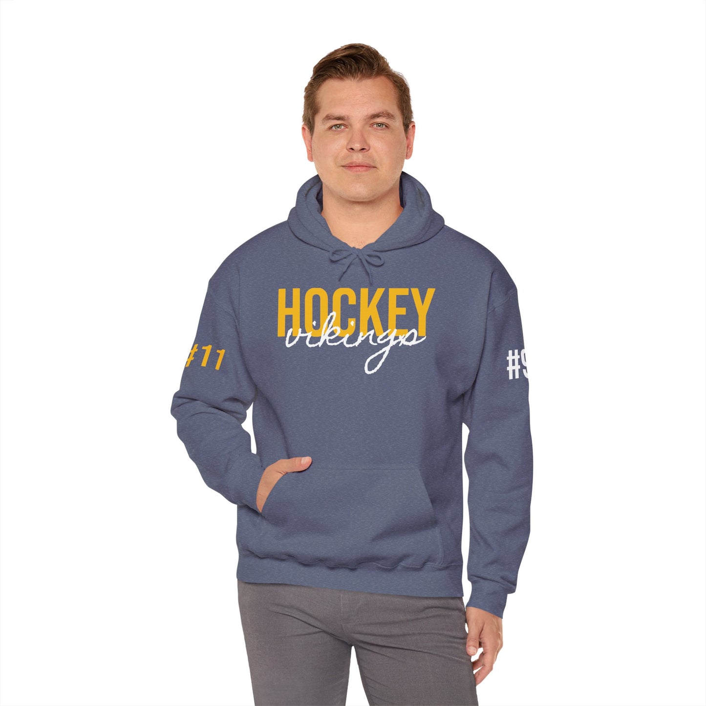 Hennen Hockey Hoodies - Unisex Heavy Blend™ Hooded Sweatshirt