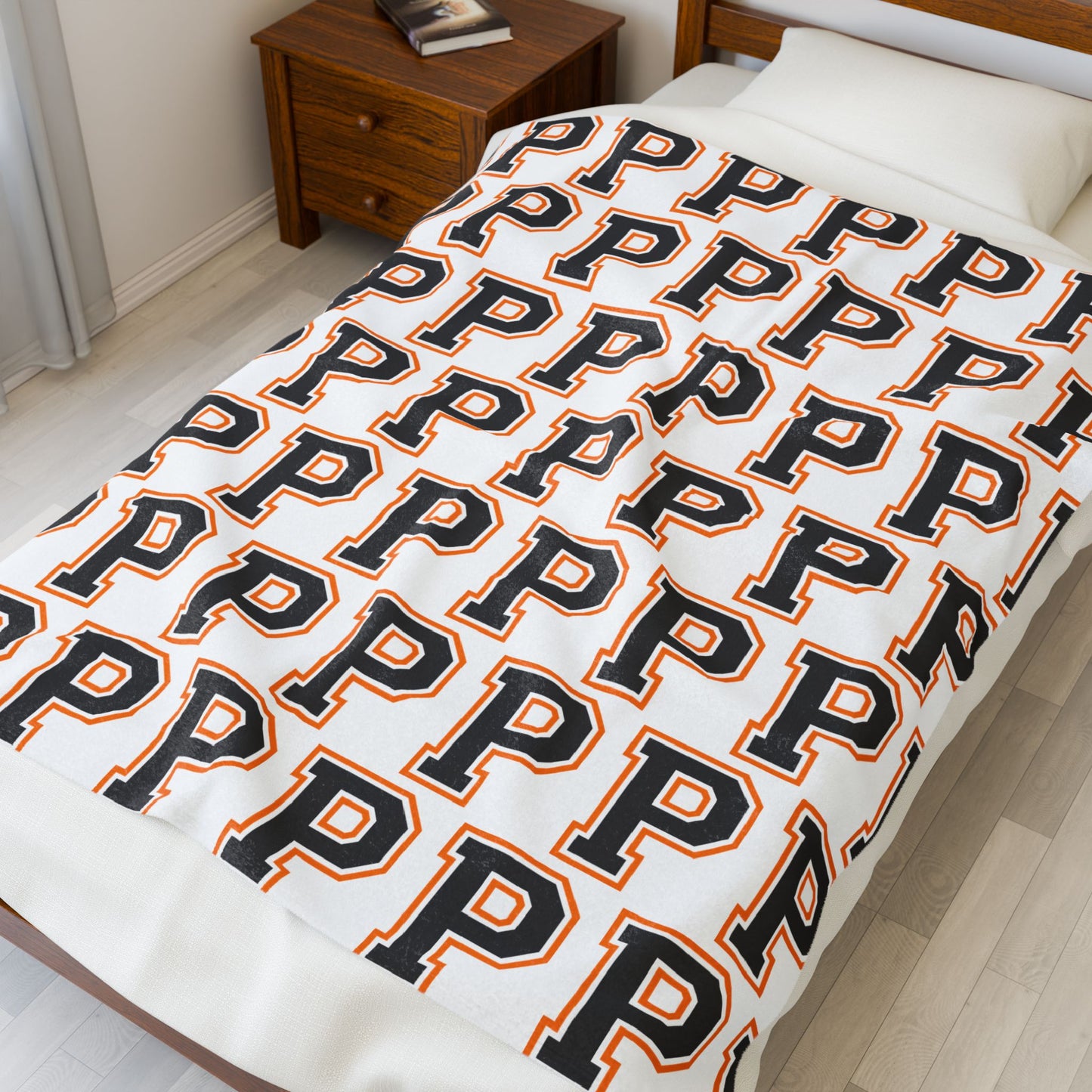 Princeton Tigers ~ Velveteen Plush Blanket