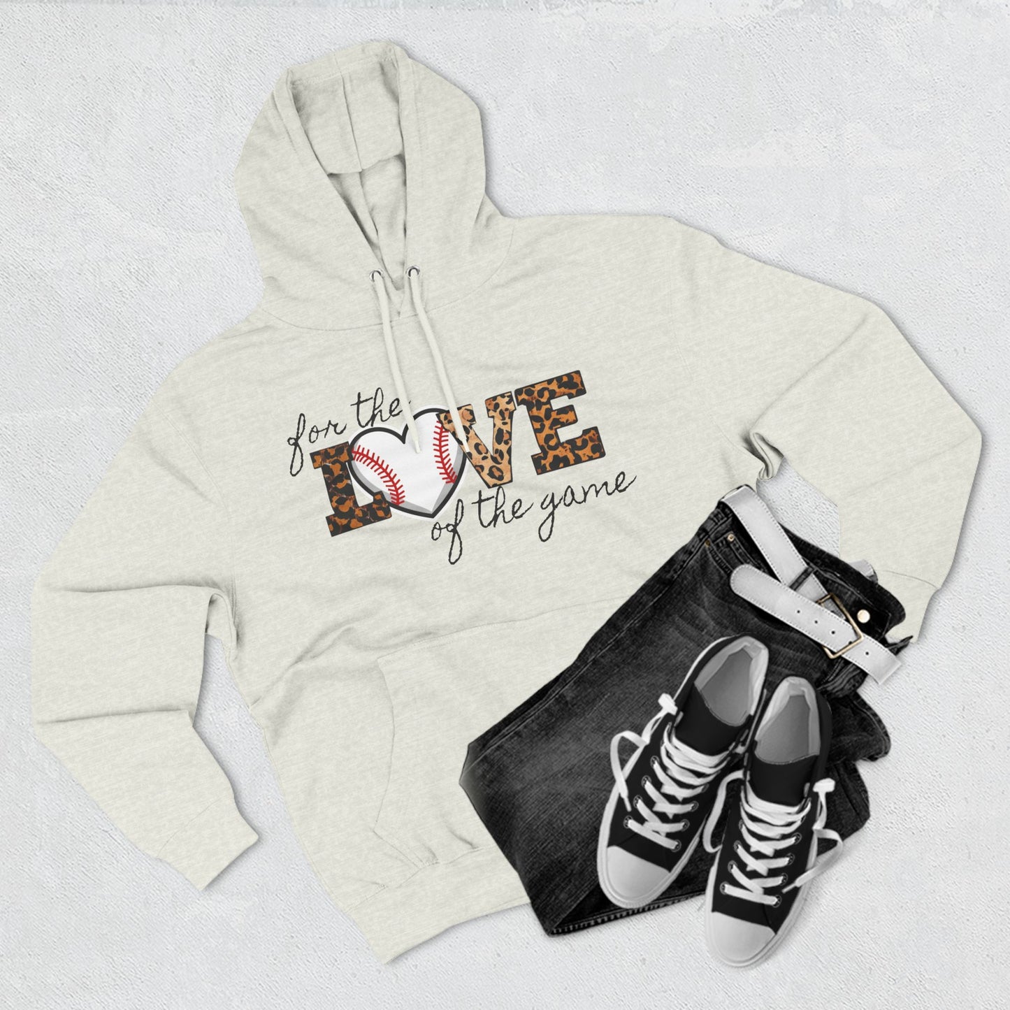 Love of the Game (Leopard Print) Hoodie