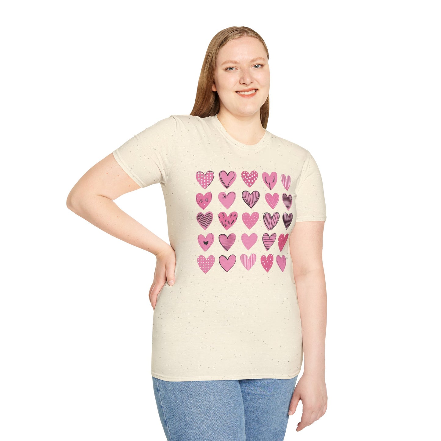 Hearts - Unisex Softstyle T-Shirt