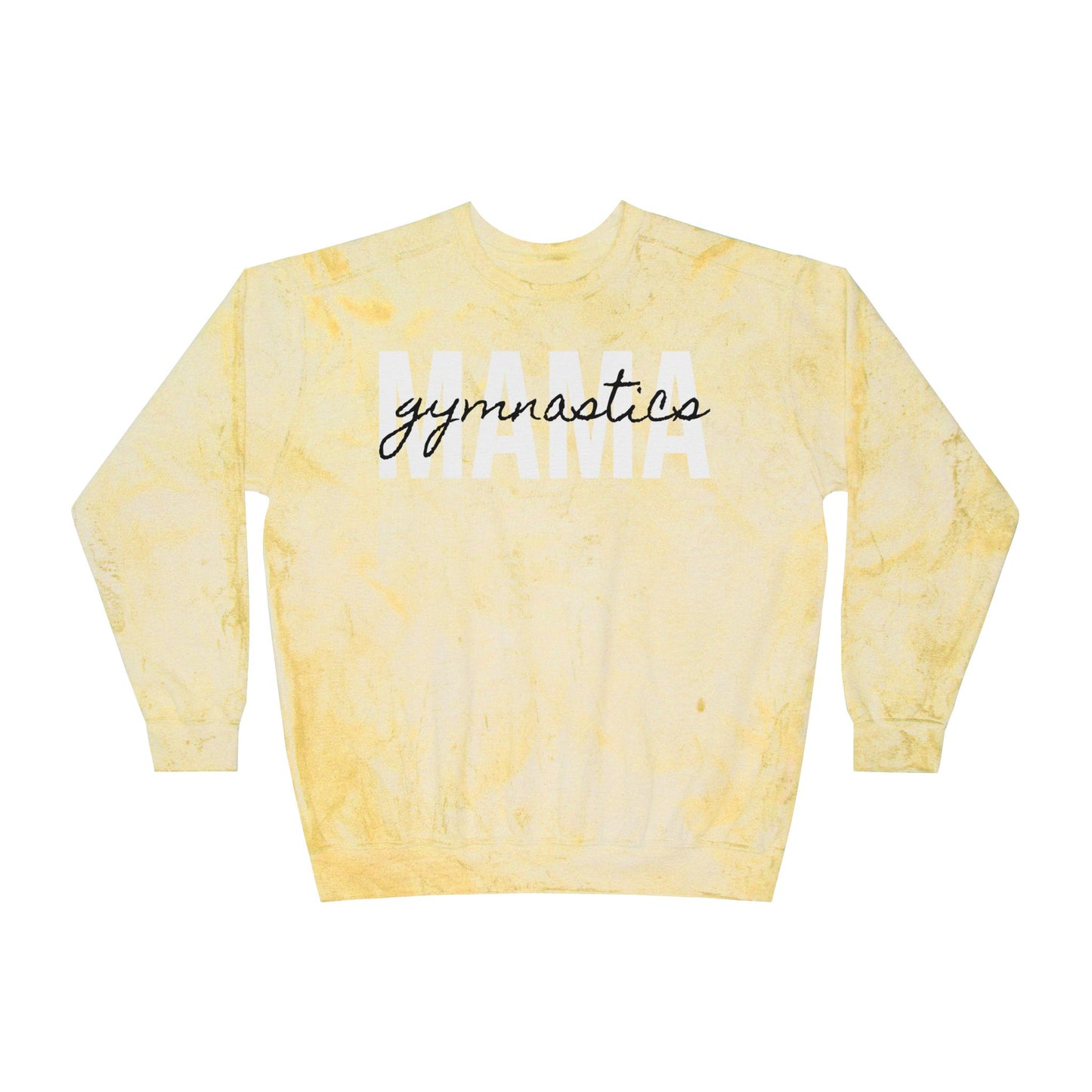 Gymnastics Mama Tie Dye Sweatshirt