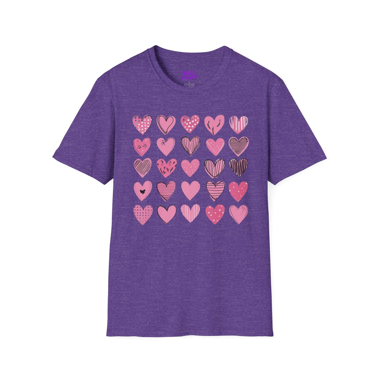 Hearts - Unisex Softstyle T-Shirt