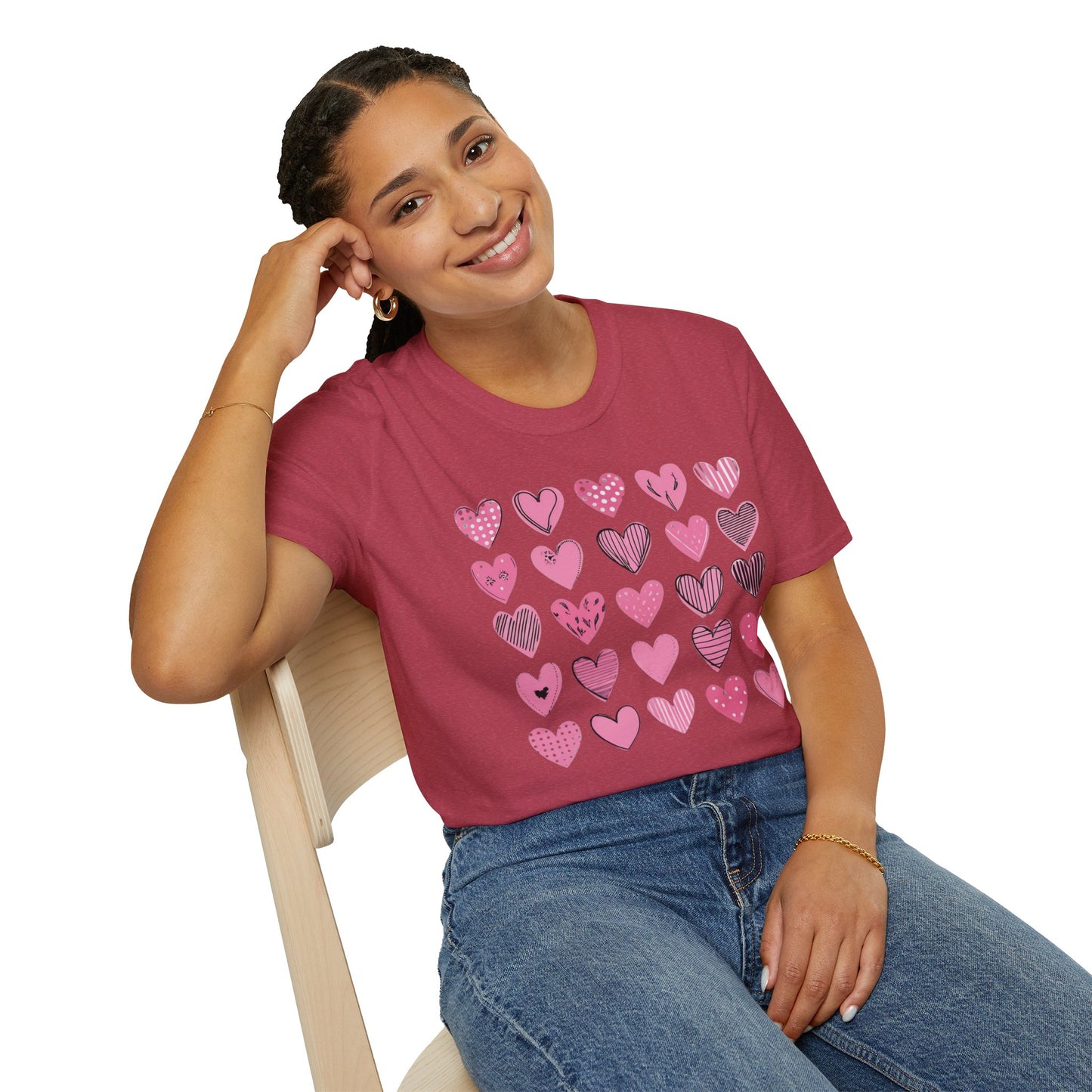 Hearts - Unisex Softstyle T-Shirt