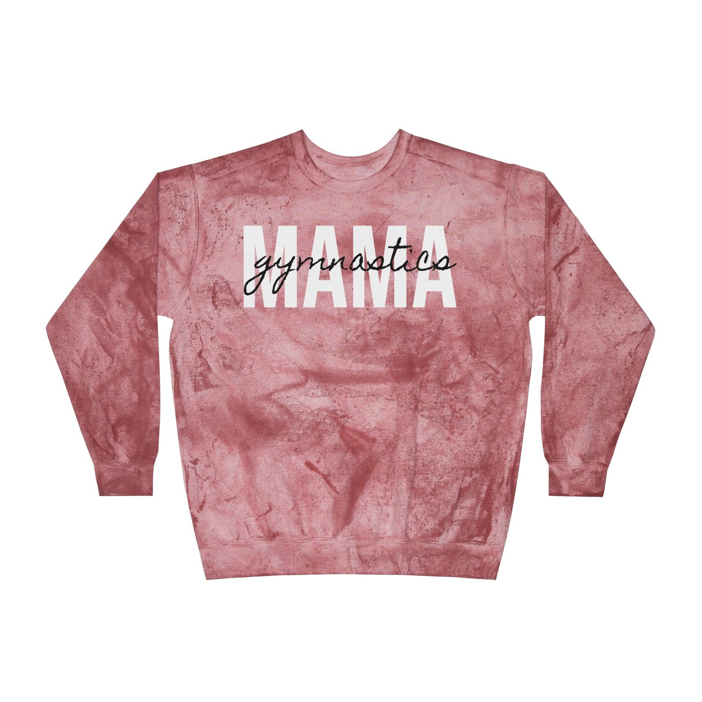Gymnastics Mama Tie Dye Sweatshirt