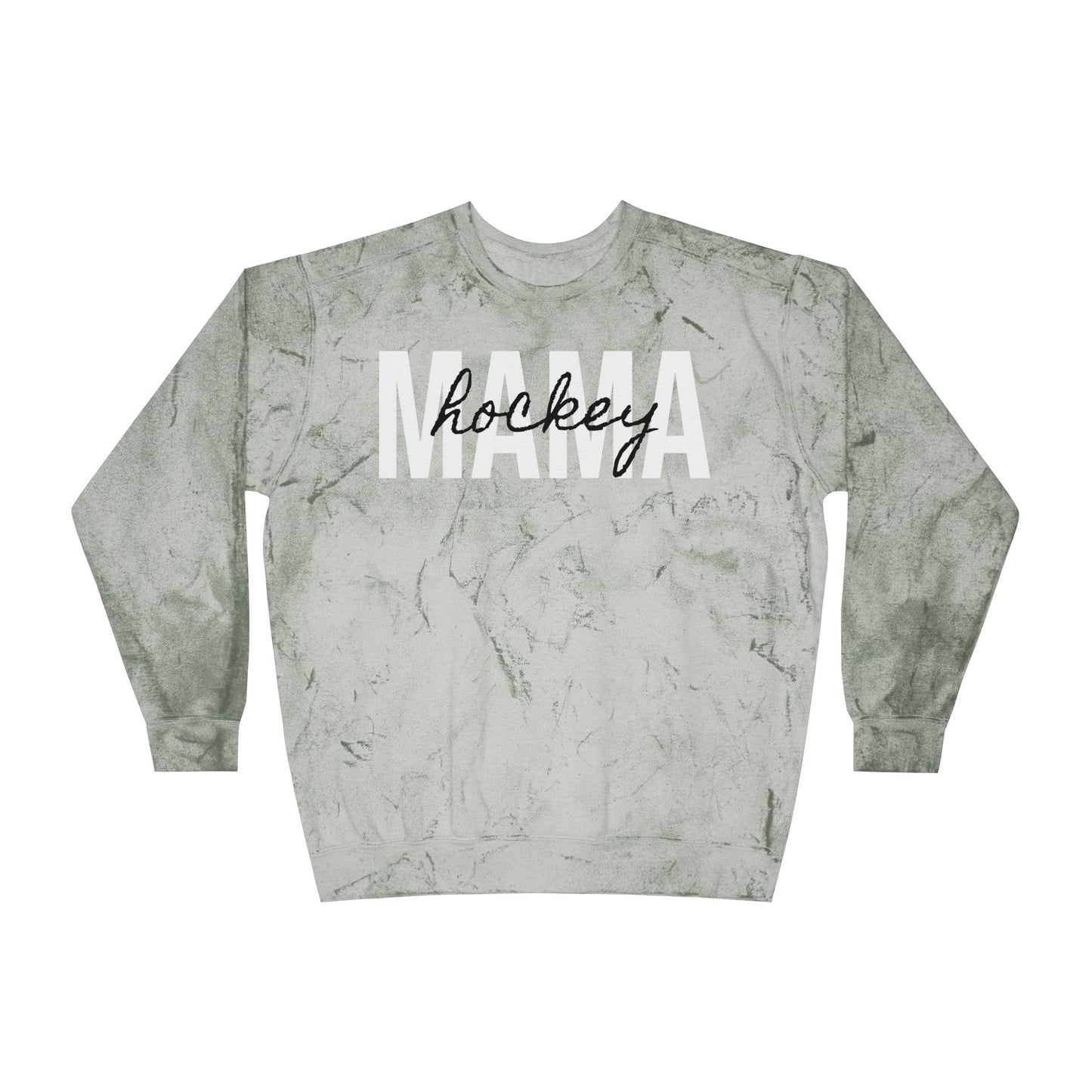 Hockey Mama Tie Dye Sweatshirt