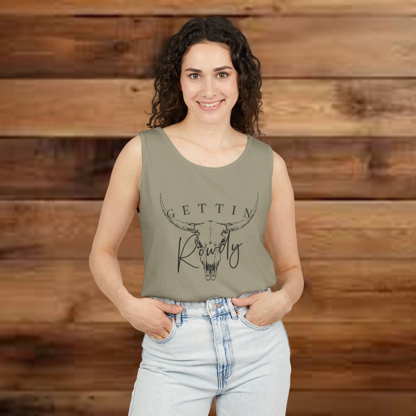 Gettin' Rowdy Bride Squad Tank Top (Bachelorette)