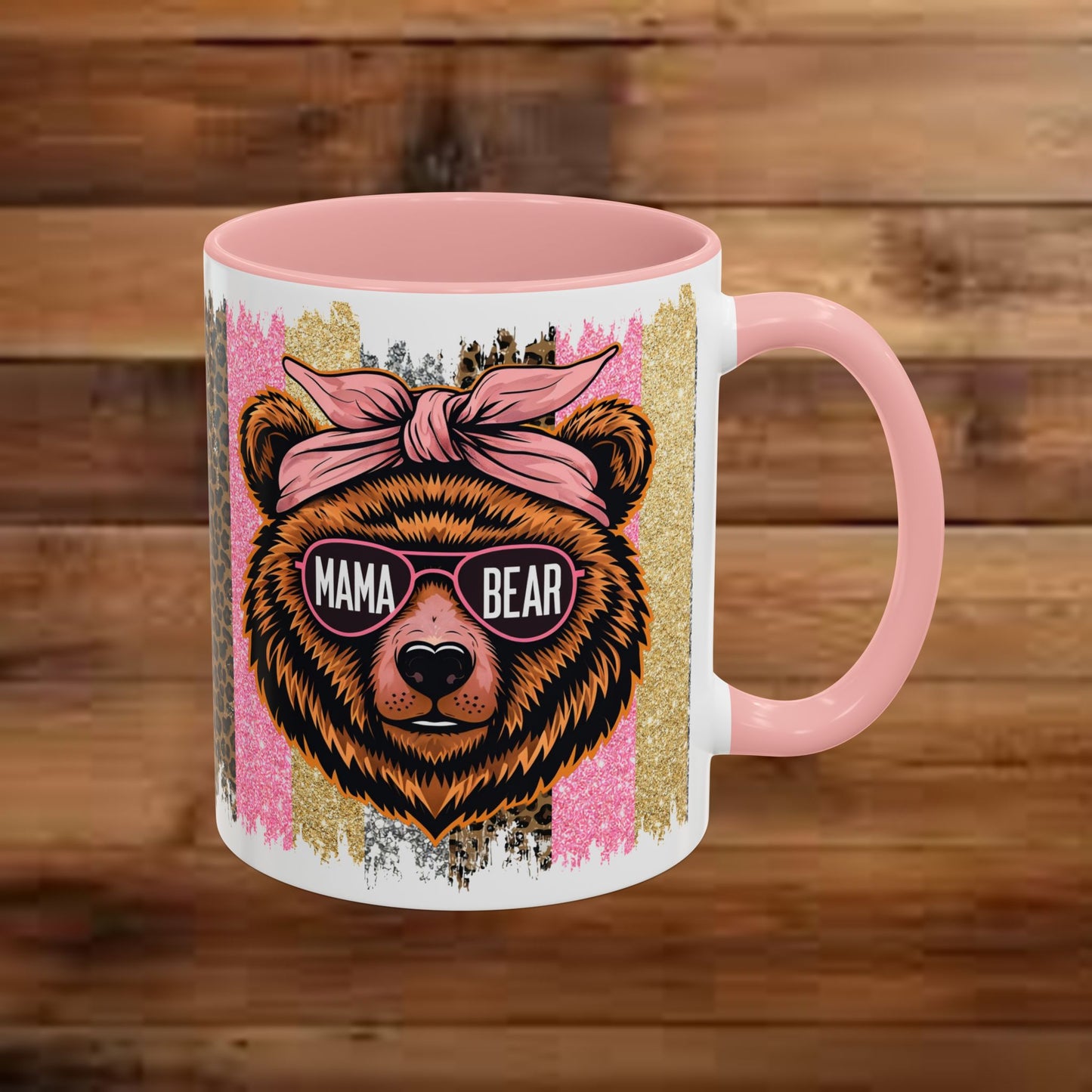 Mama Bear Accent Coffee Mug - 11oz & 15oz