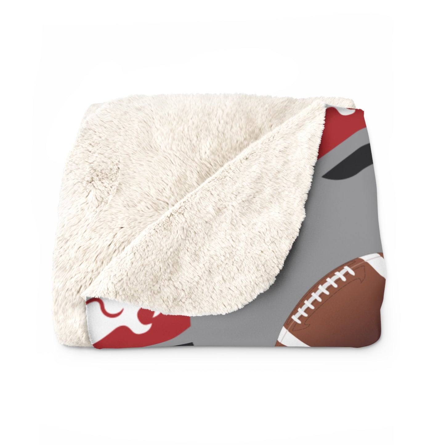 PACT Football - Sherpa Fleece Blanket