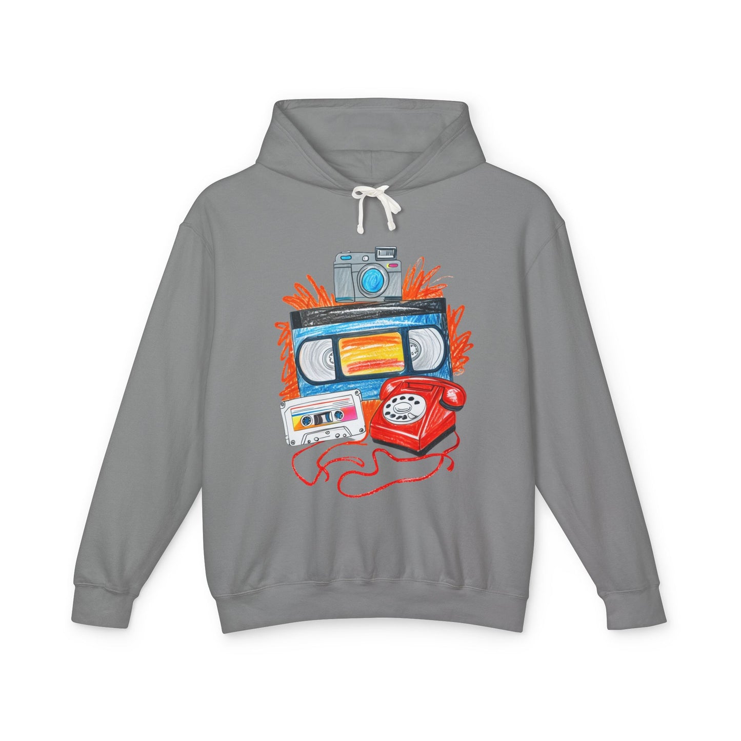 Mommy and Me Lightweight Hooded Sweatshirt - Gen Alpha Technology Parent Version