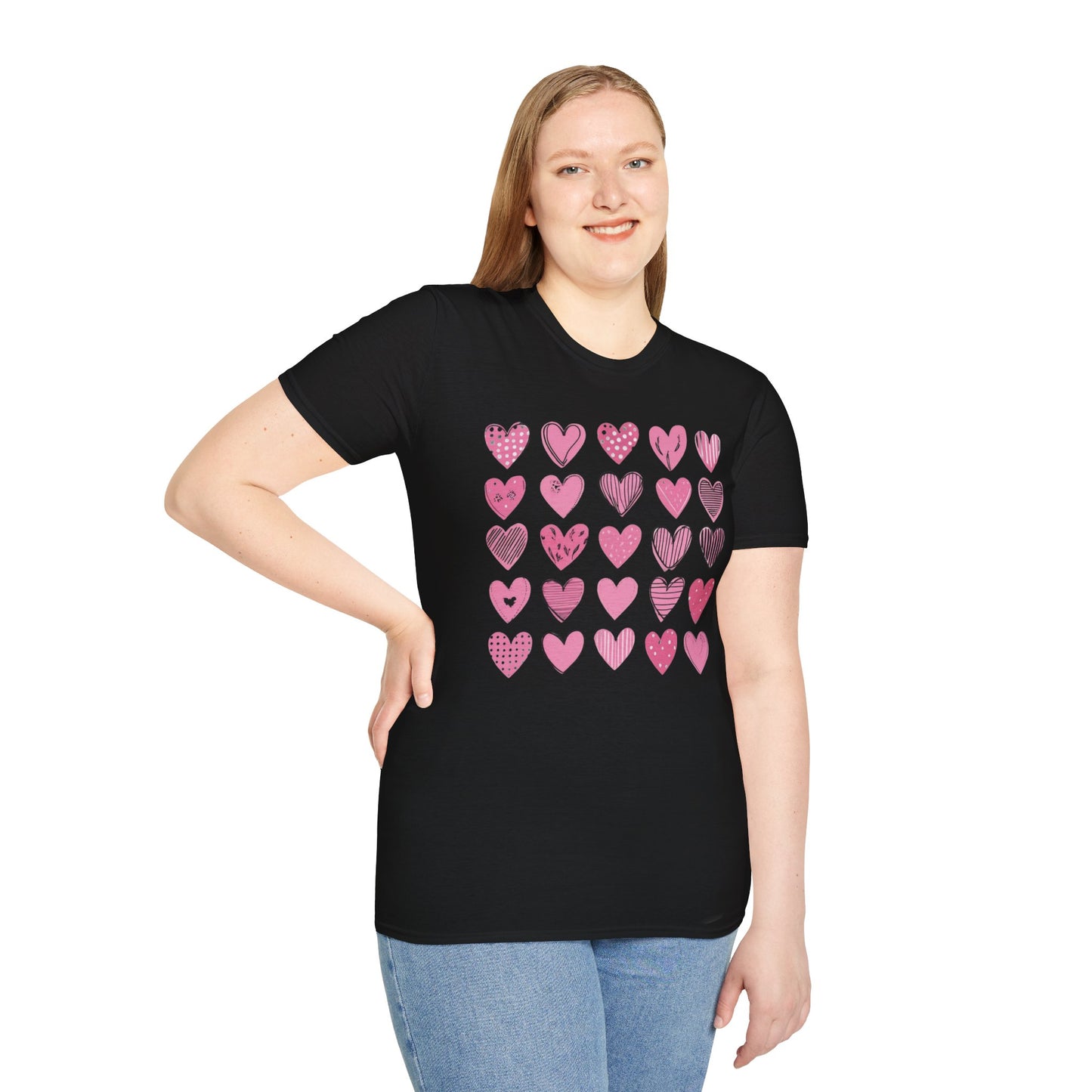 Hearts - Unisex Softstyle T-Shirt