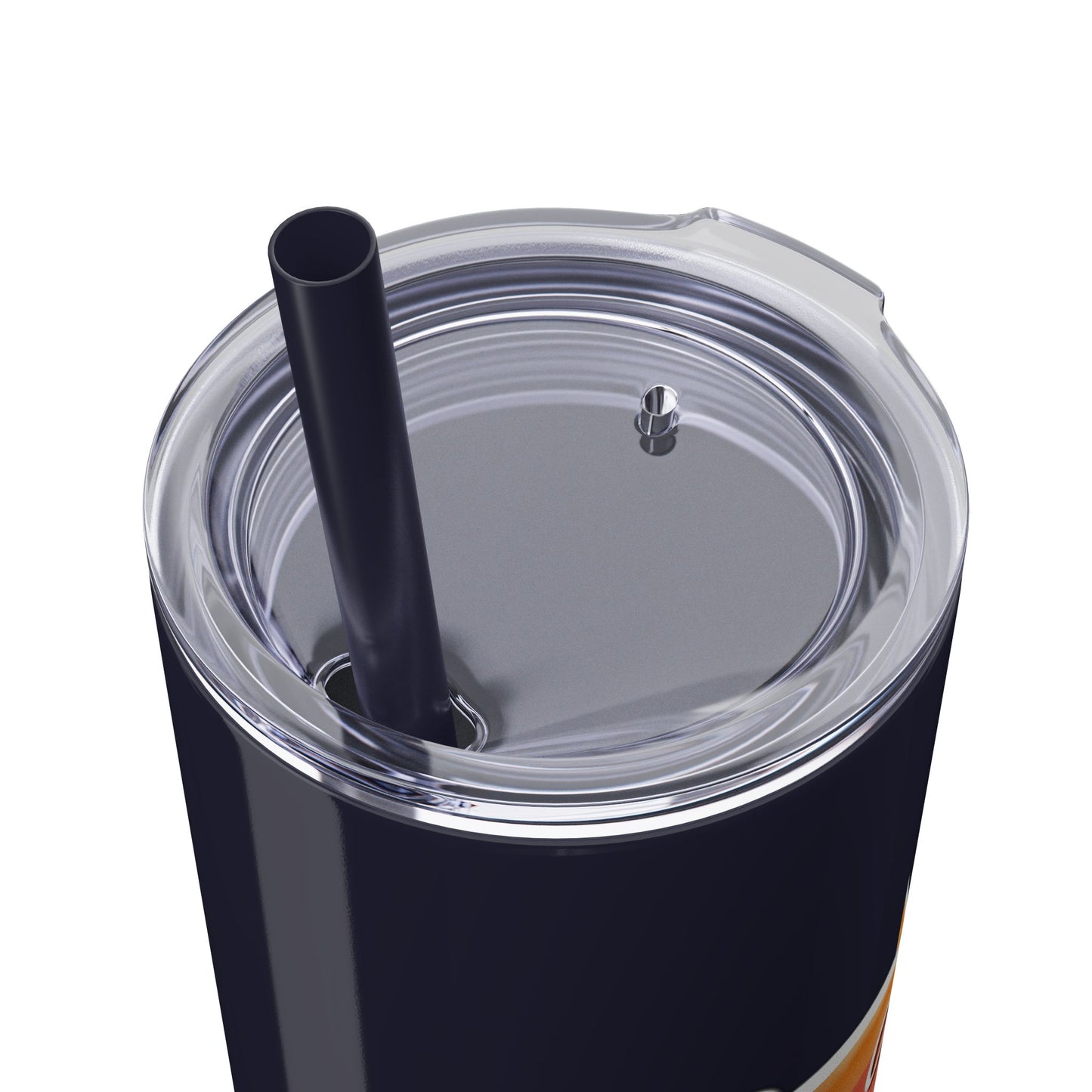Be a Kind Human Skinny Tumbler with Straw - 20oz