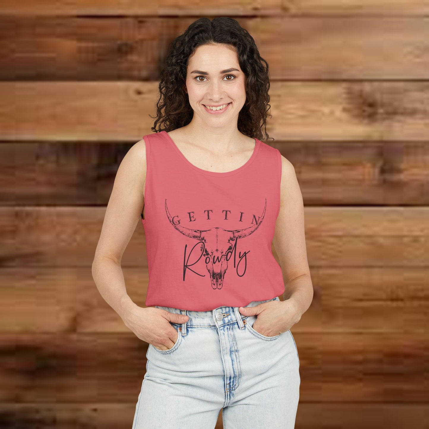 Gettin' Rowdy Bride Squad Tank Top (Bachelorette)