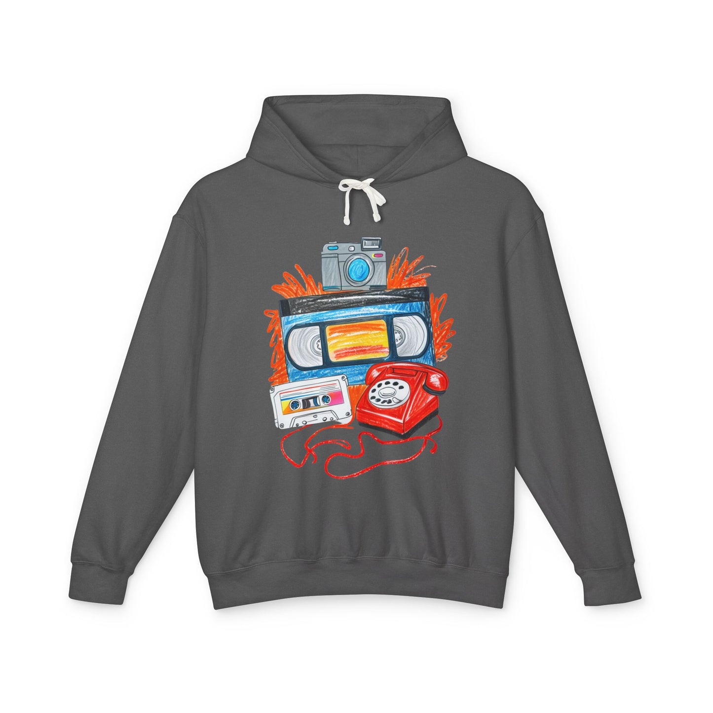 Mommy and Me Lightweight Hooded Sweatshirt - Gen Alpha Technology Parent Version
