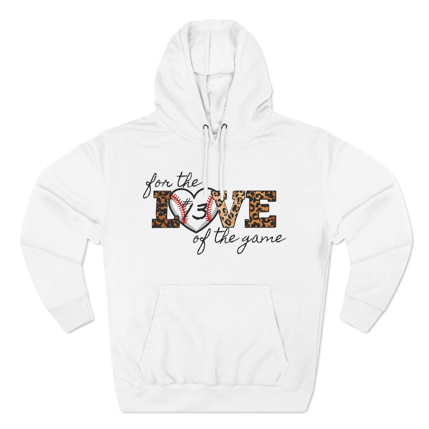 M. Gerth - Love of the Game (Leopard Print) Hoodie