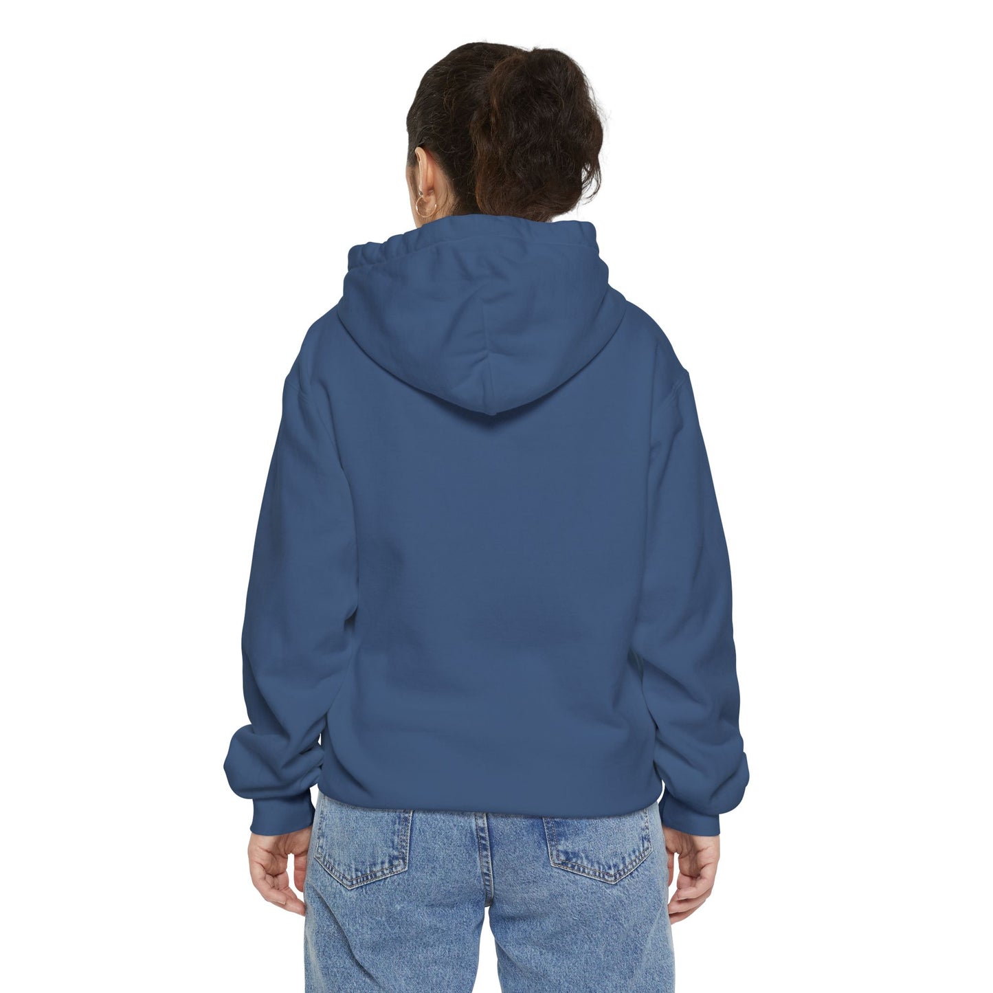 Rainbow Highland Cow - Unisex Garment-Dyed Hoodie