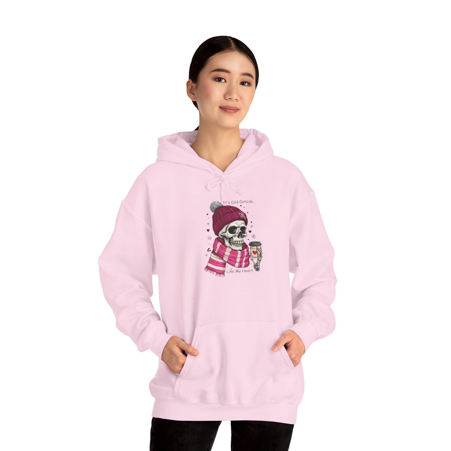 Cold Heart Hoodie - Unisex Heavy Blend™ Hooded Sweatshirt