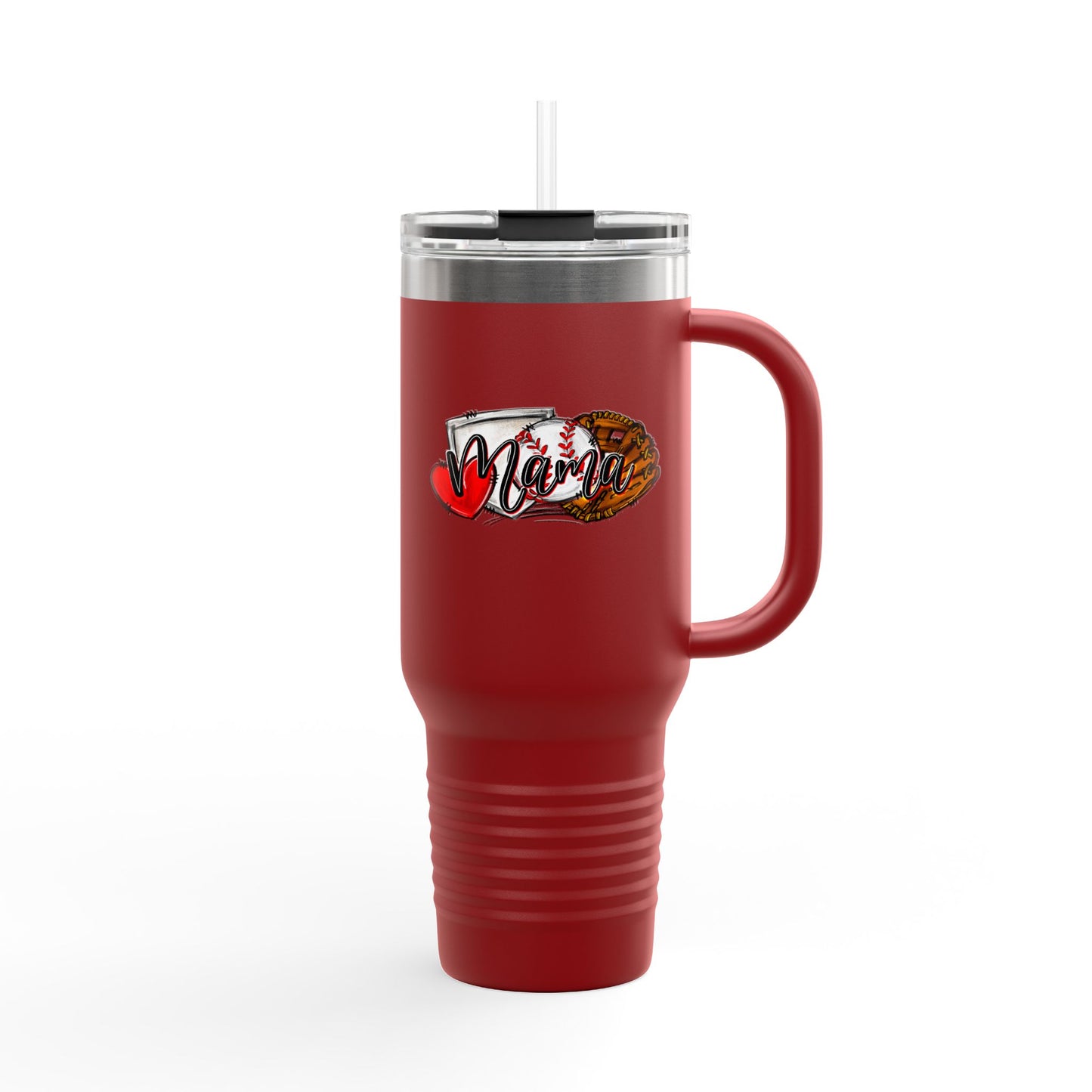 Baseball Insulated Travel Mug - 40oz