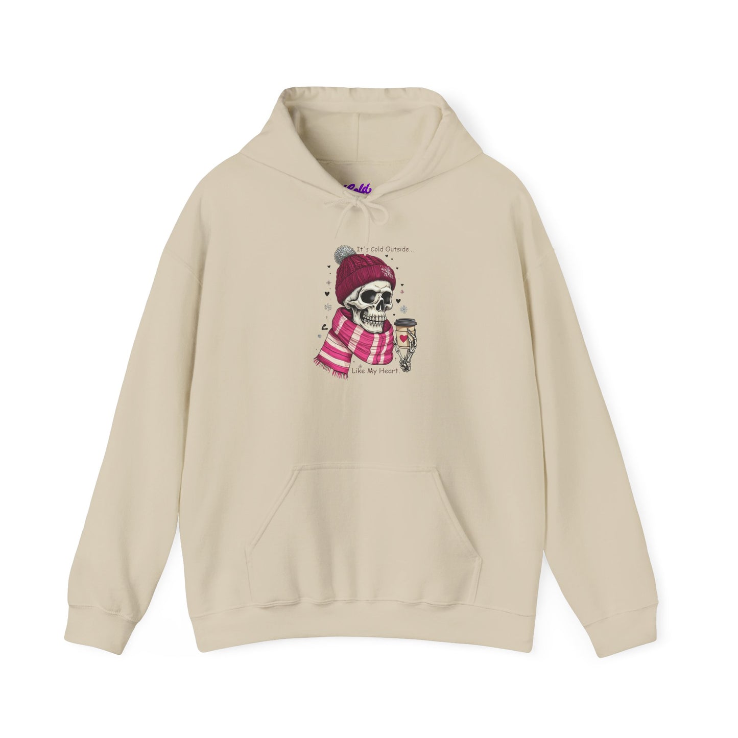 Cold Heart Hoodie - Unisex Heavy Blend™ Hooded Sweatshirt