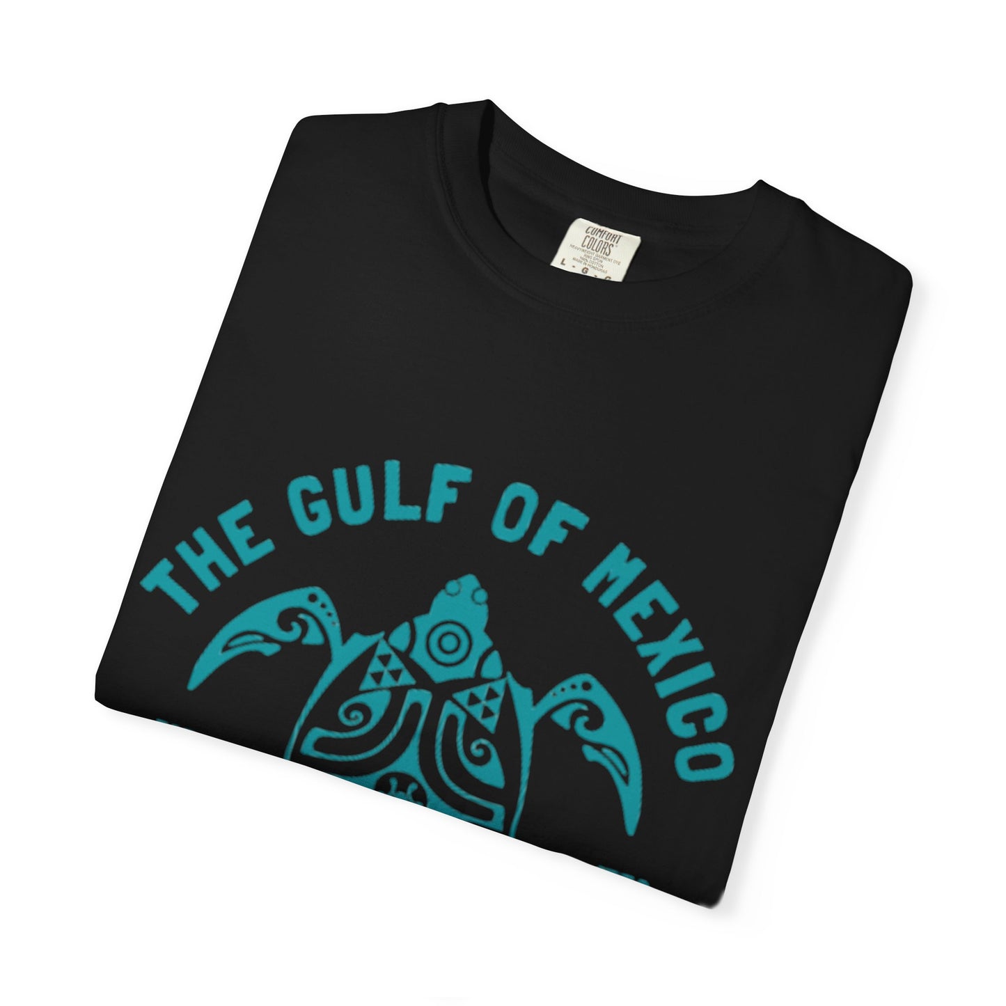 Gulf of Mexico Graphic T-Shirt (Teal Text)
