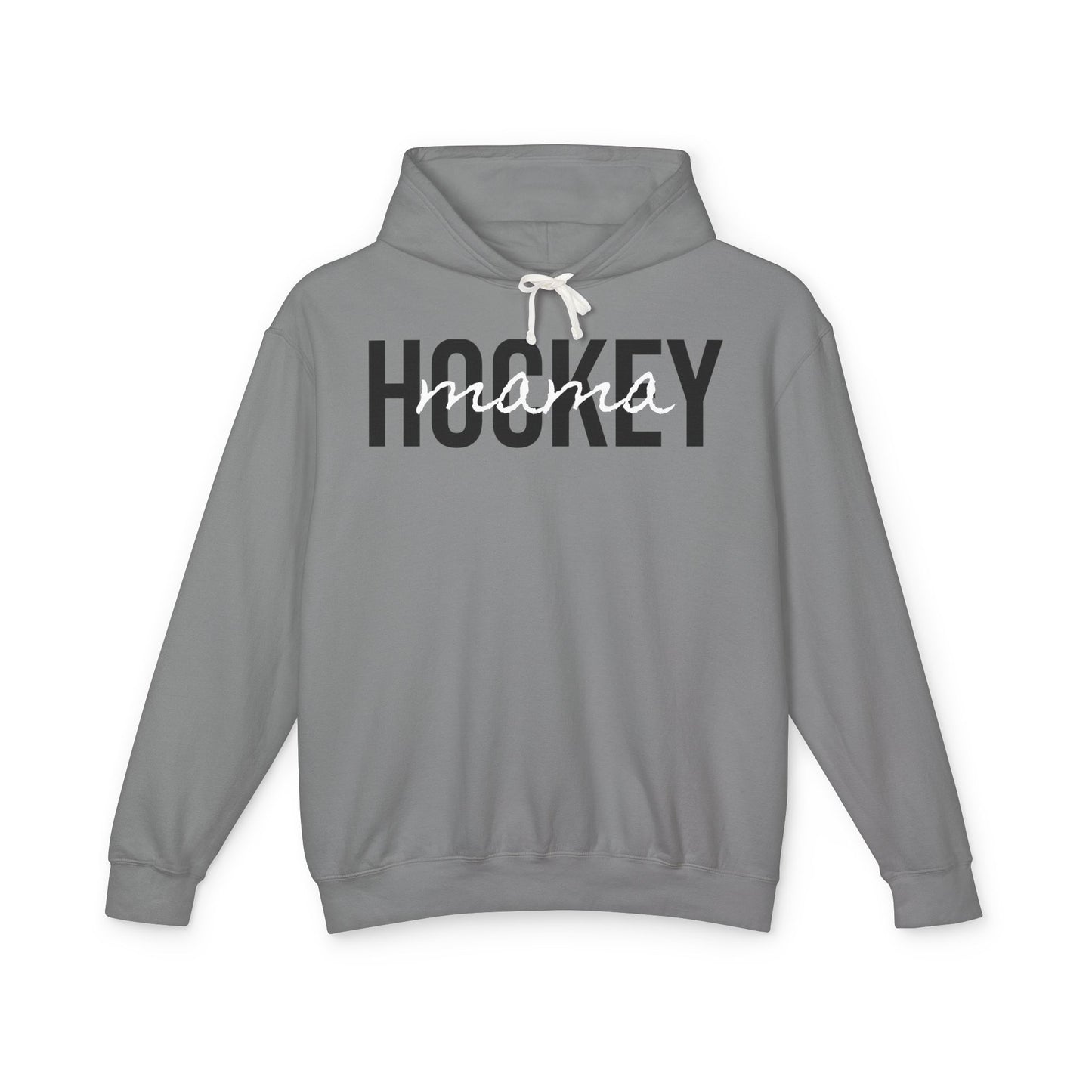 High School Hockey Mama Lightweight Hoodie - Comfy Mom Vibes
