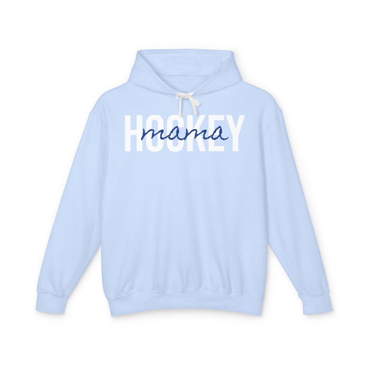 High School Hockey Mama Lightweight Hoodie - Comfy Mom Vibes
