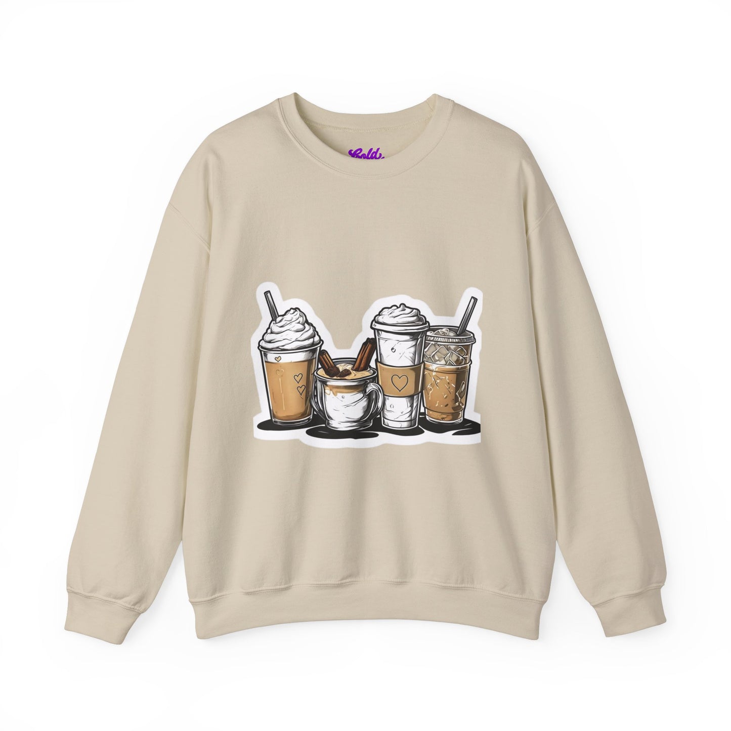 Coffee, Coffee, Coffee, Coffee Crewneck Sweatshirt