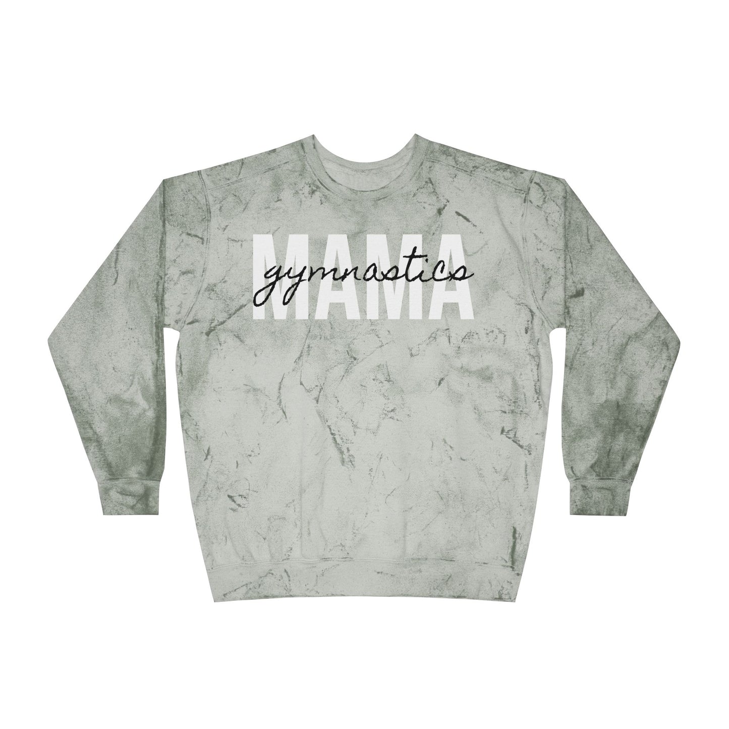 Gymnastics Mama Tie Dye Sweatshirt
