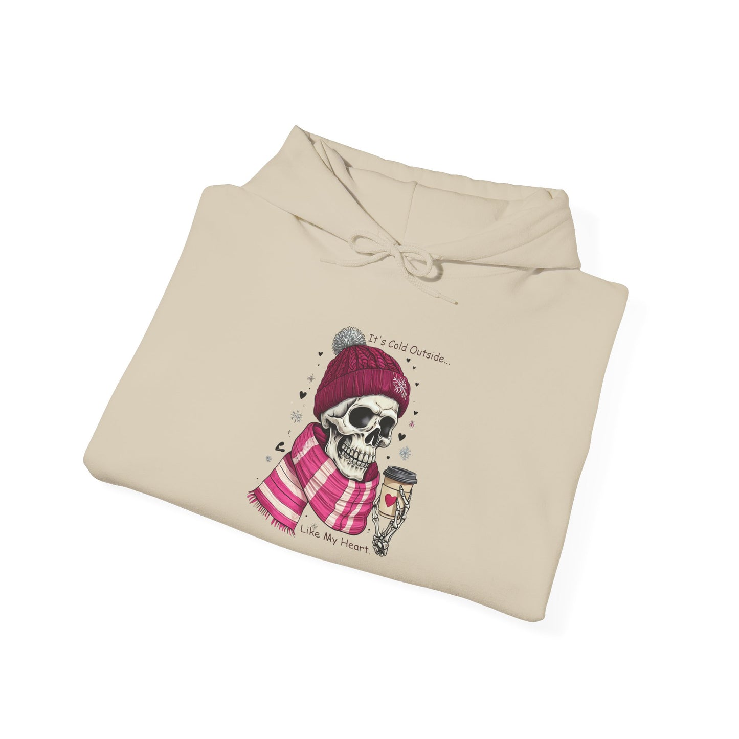 Cold Heart Hoodie - Unisex Heavy Blend™ Hooded Sweatshirt