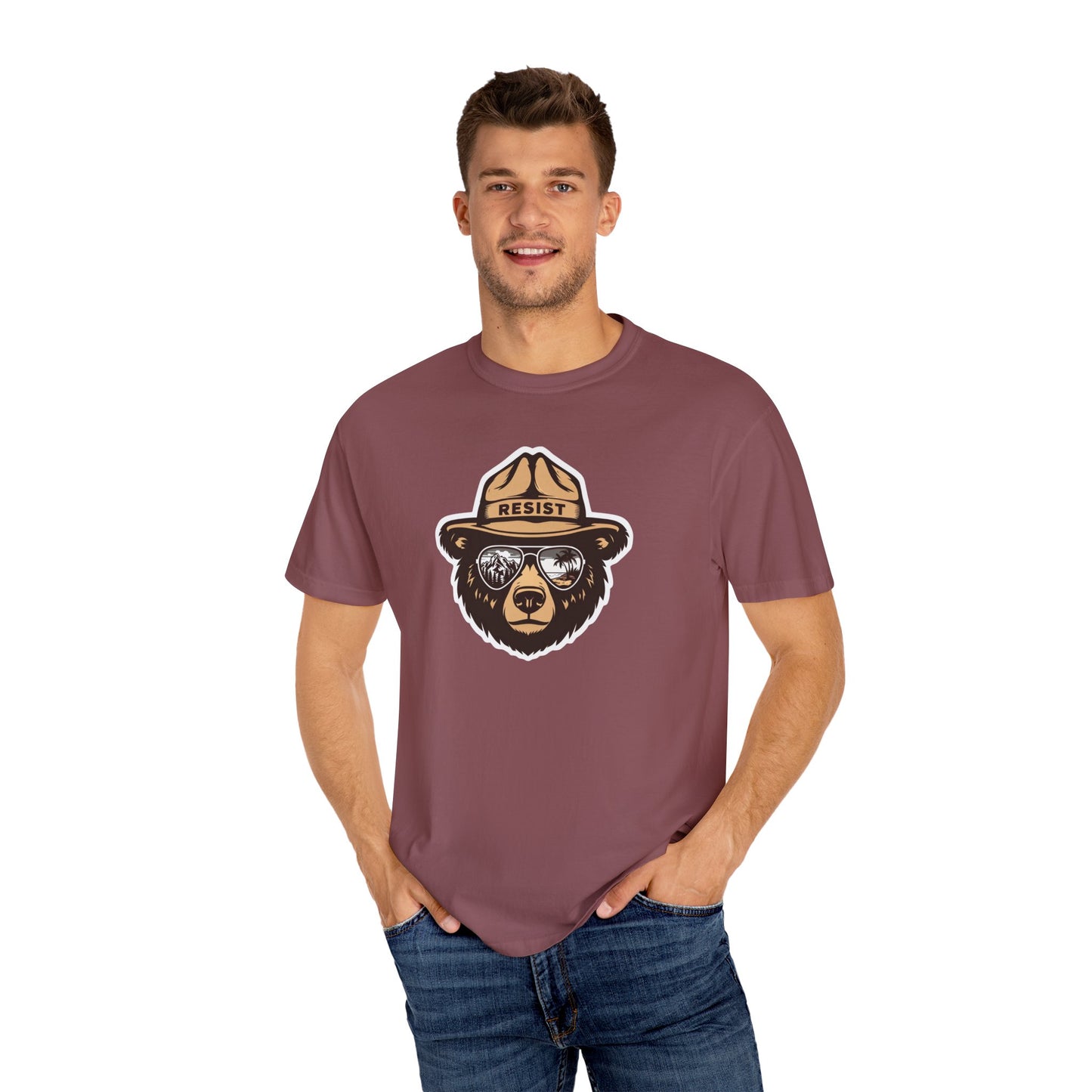 Smokey the Bear RESIST (T-shirt)