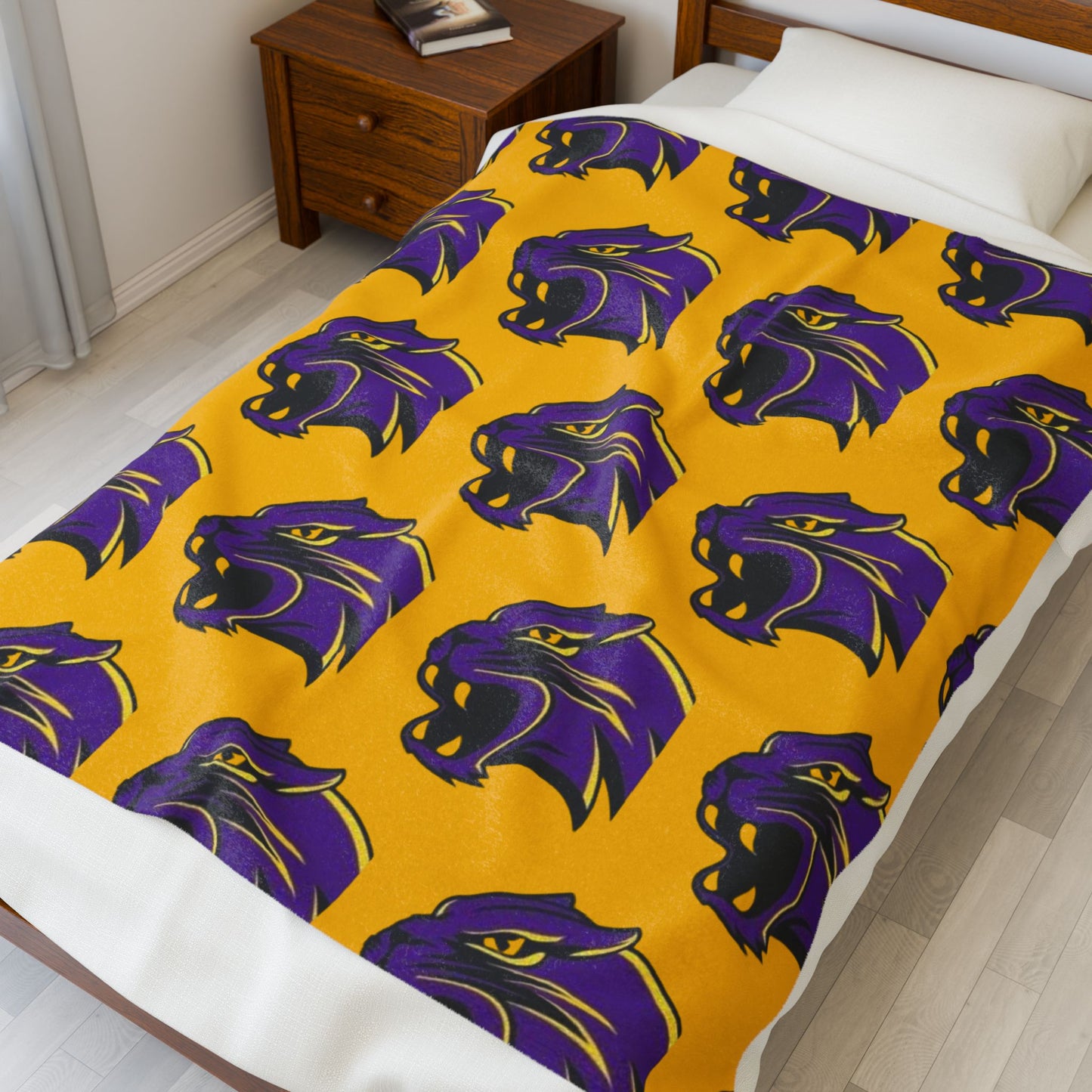 Waconia Wildcats ~ Velveteen Plush Blanket