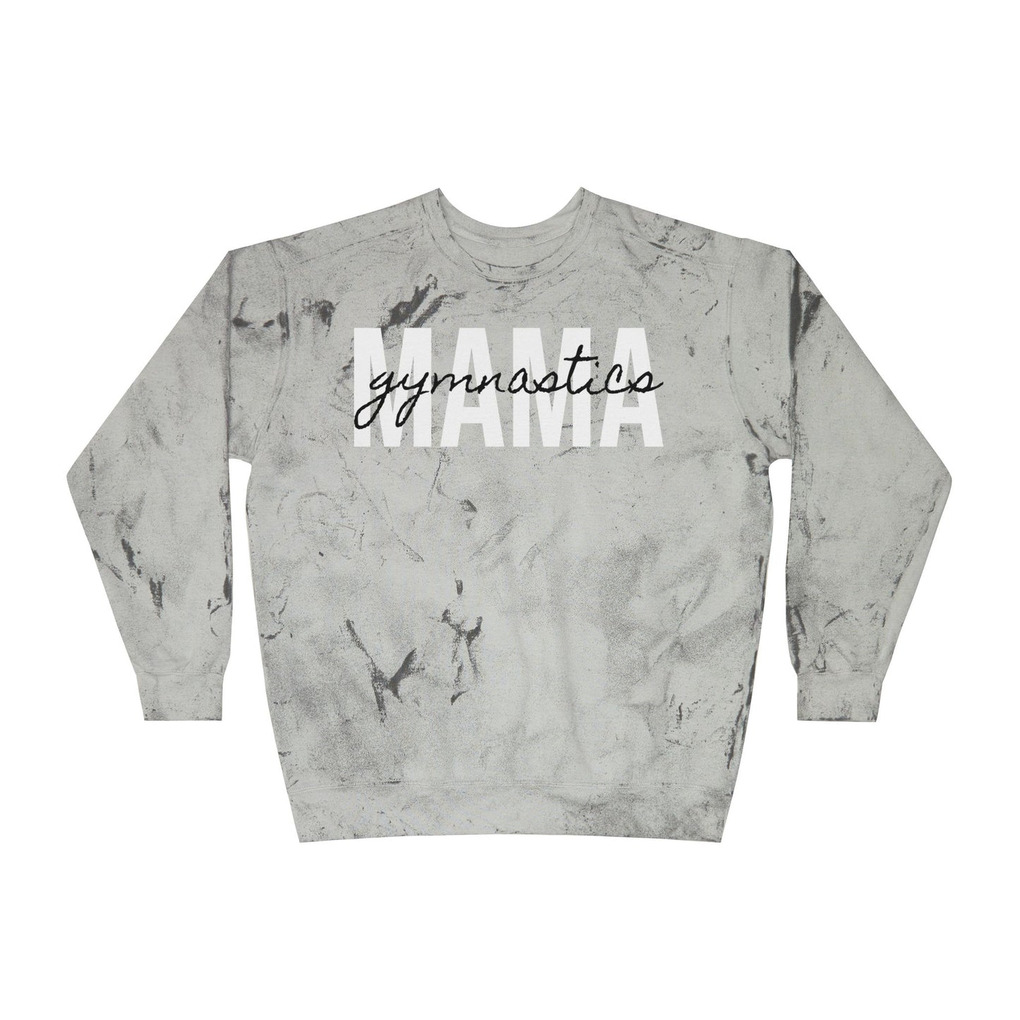 Gymnastics Mama Tie Dye Sweatshirt