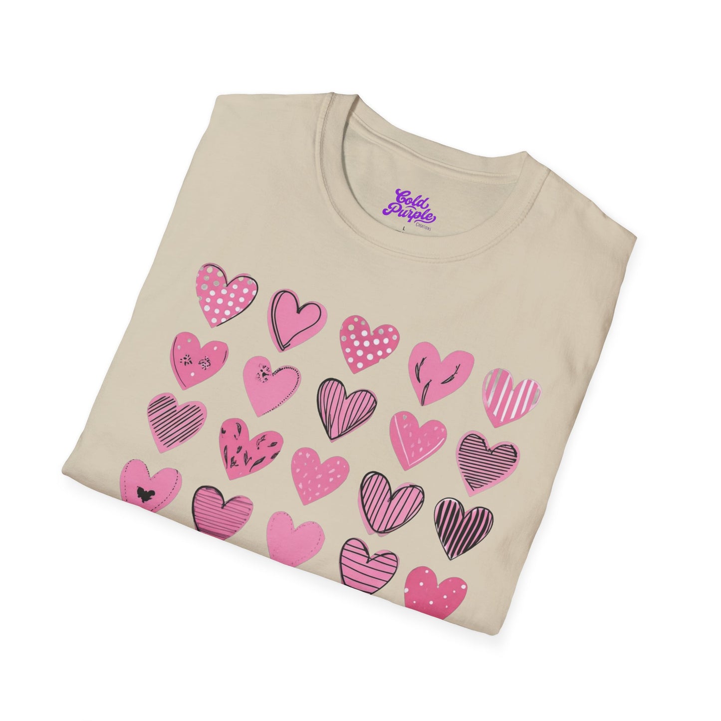 Hearts - Unisex Softstyle T-Shirt