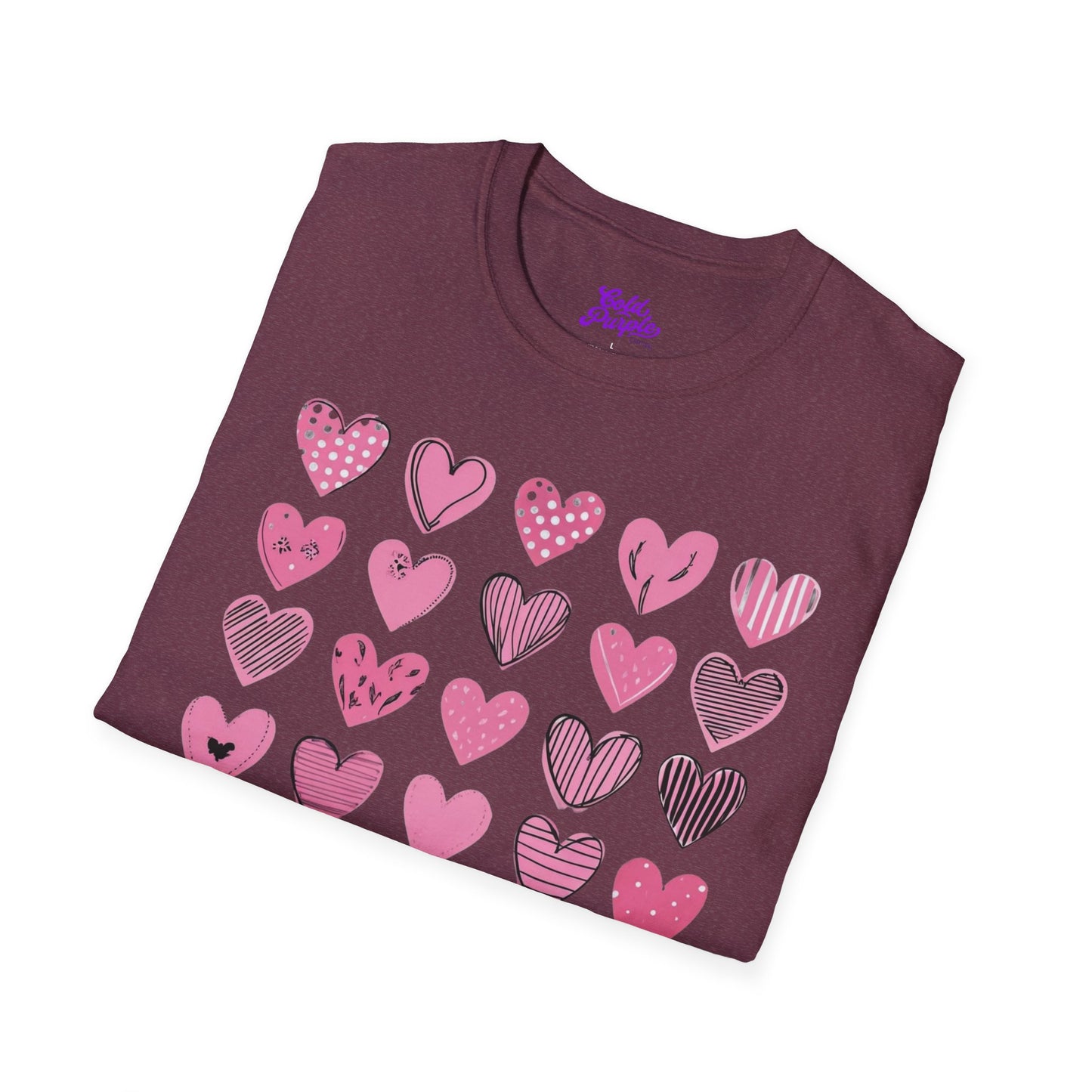 Hearts - Unisex Softstyle T-Shirt