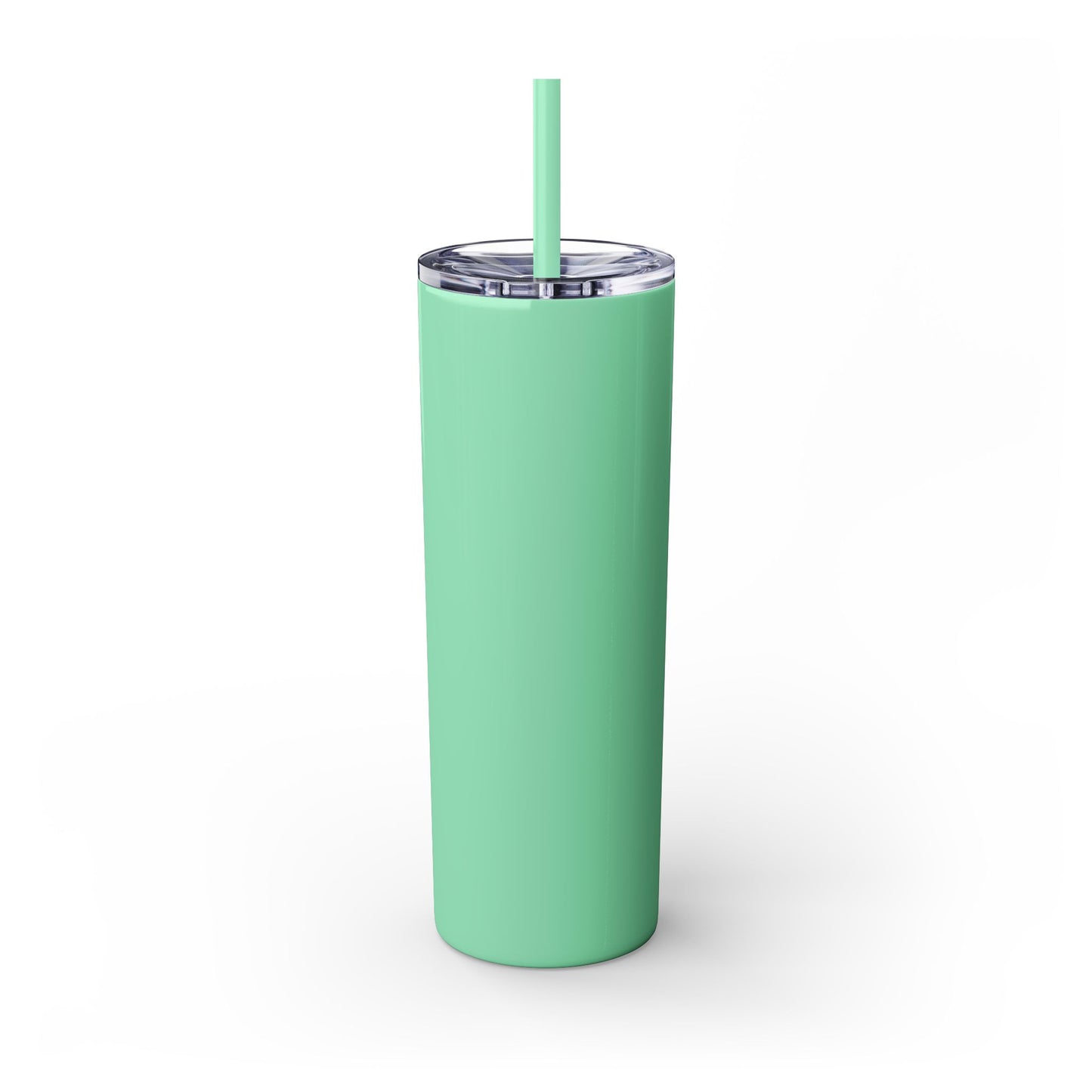 Be a Kind Human Skinny Tumbler with Straw - 20oz