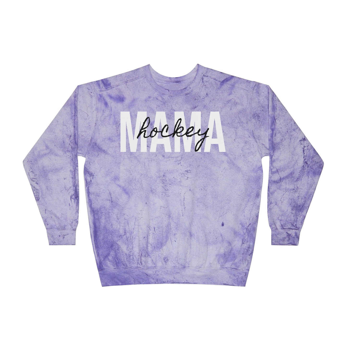 Hockey Mama Tie Dye Sweatshirt