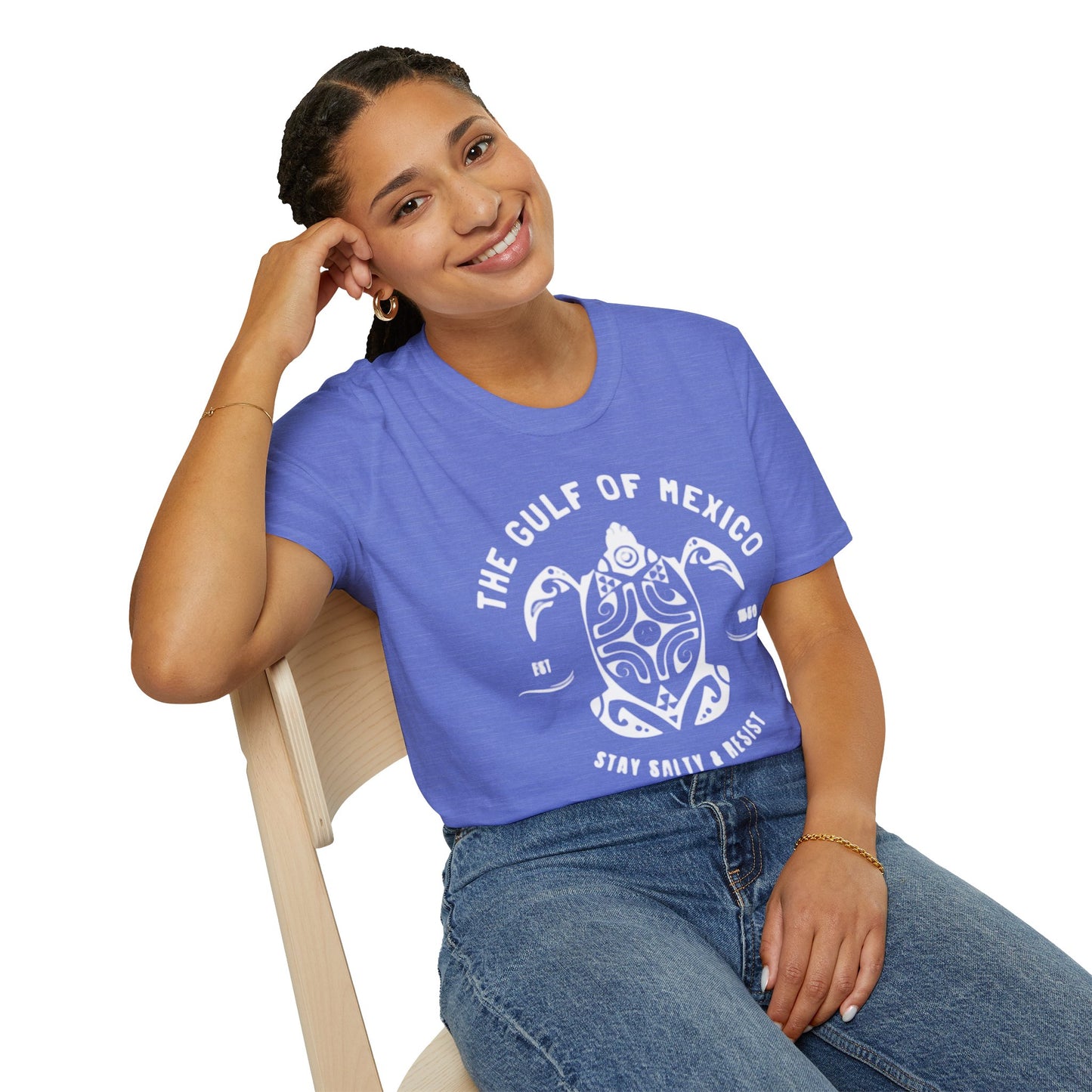 Gulf of Mexico T-Shirt (Unisex - Red, White, Blue)