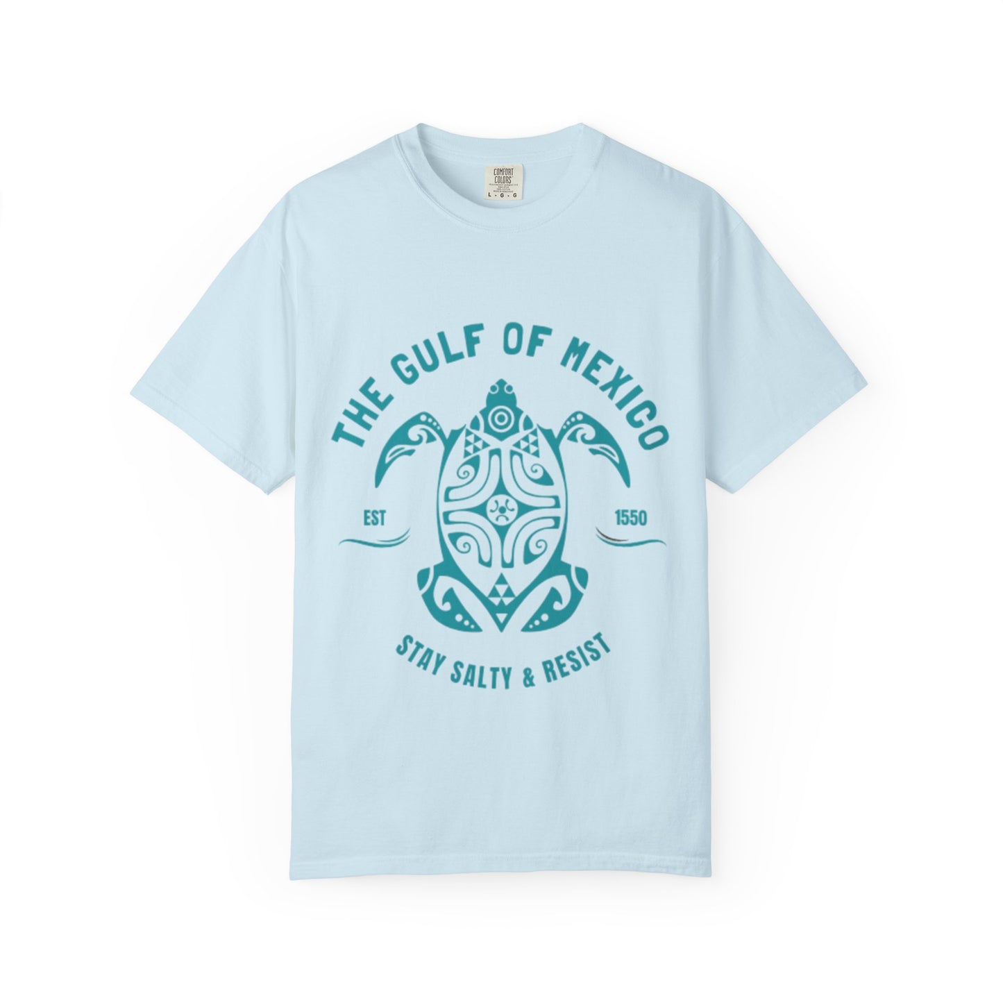 Gulf of Mexico Graphic T-Shirt (Teal Text)
