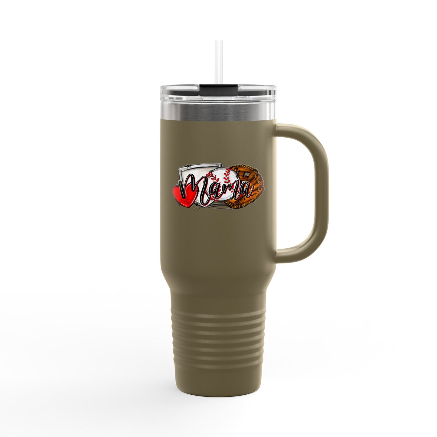 Baseball Insulated Travel Mug - 40oz