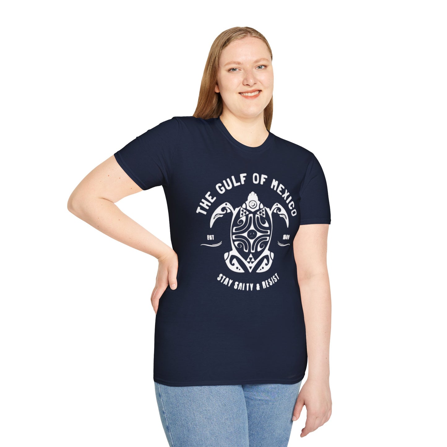Gulf of Mexico T-Shirt (Unisex - Red, White, Blue)
