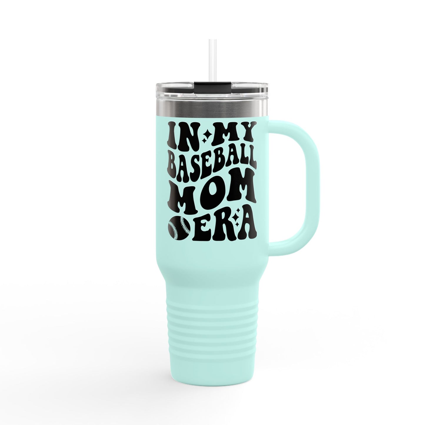 Baseball Mom Era Insulated Travel Mug - 40oz