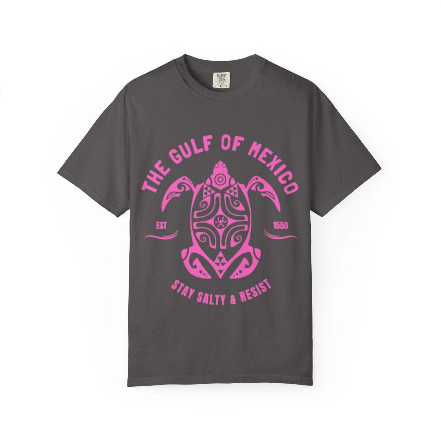 Gulf of Mexico Graphic T-Shirt (PinkText)