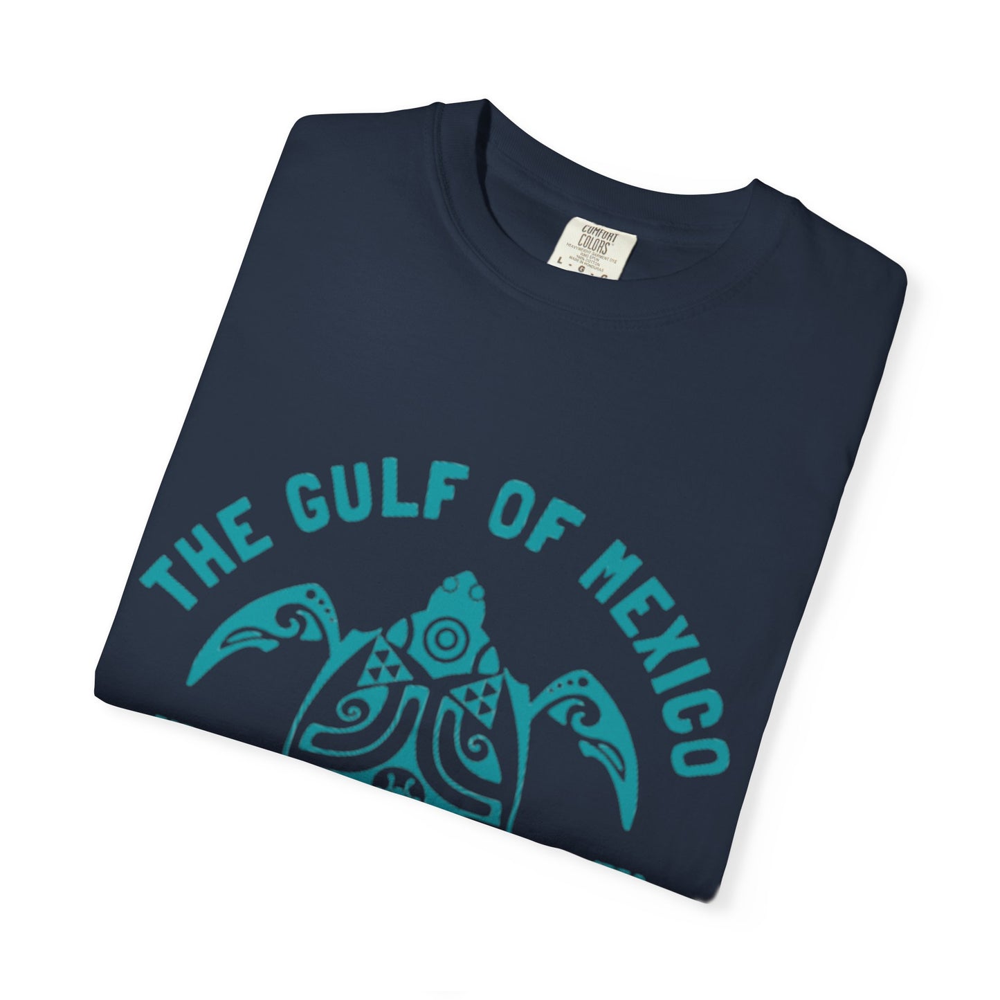 Gulf of Mexico Graphic T-Shirt (Teal Text)